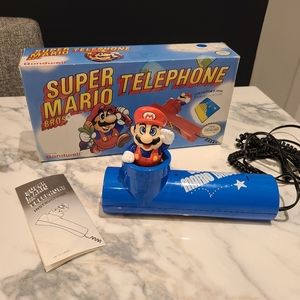 1990 Collectible Super Mario Bros Telephone